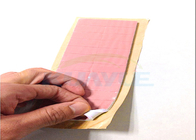 Pink Silicone Adhesive Film , PCB Thermally Conductive Silicone Sheet