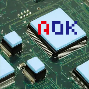 Biens thermiques libres d'épaisseur de la protection 10mm de silicone de la chaleur d'ordinateur d'AOK